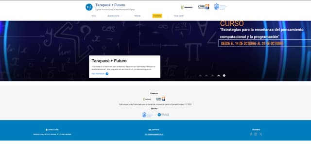 Plataforma web con moodle 1