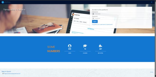 Plataforma web con moodle 2